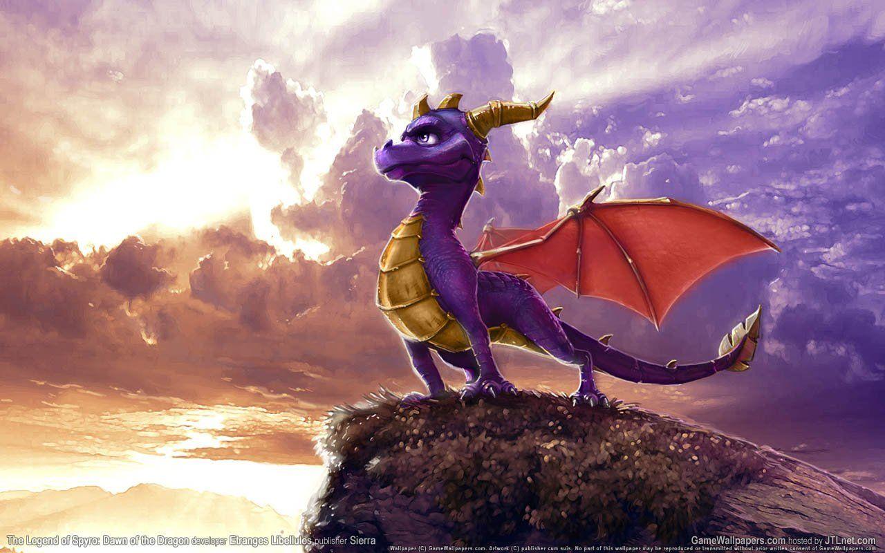 1280x800 Legend Of Spyro Dragon Wallpaper