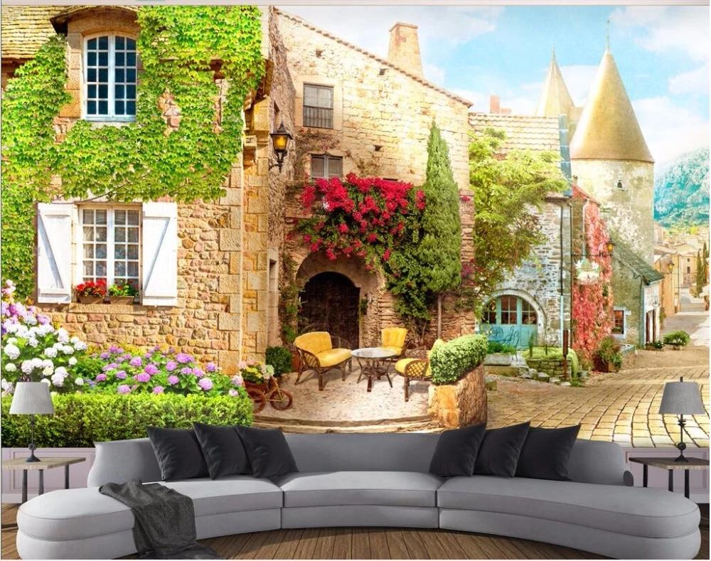 1000x789 Custom mural 3D photo wallpaper European town street scene TV background wall painting 3D wall murals wallpaper for walls 3 d. mural wallpaper for walls. 3D wall murals wallpaperphoto wallpaper