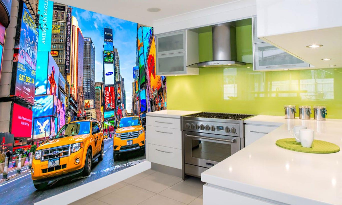 1366x820 New York Times Square Wallpaper Mural