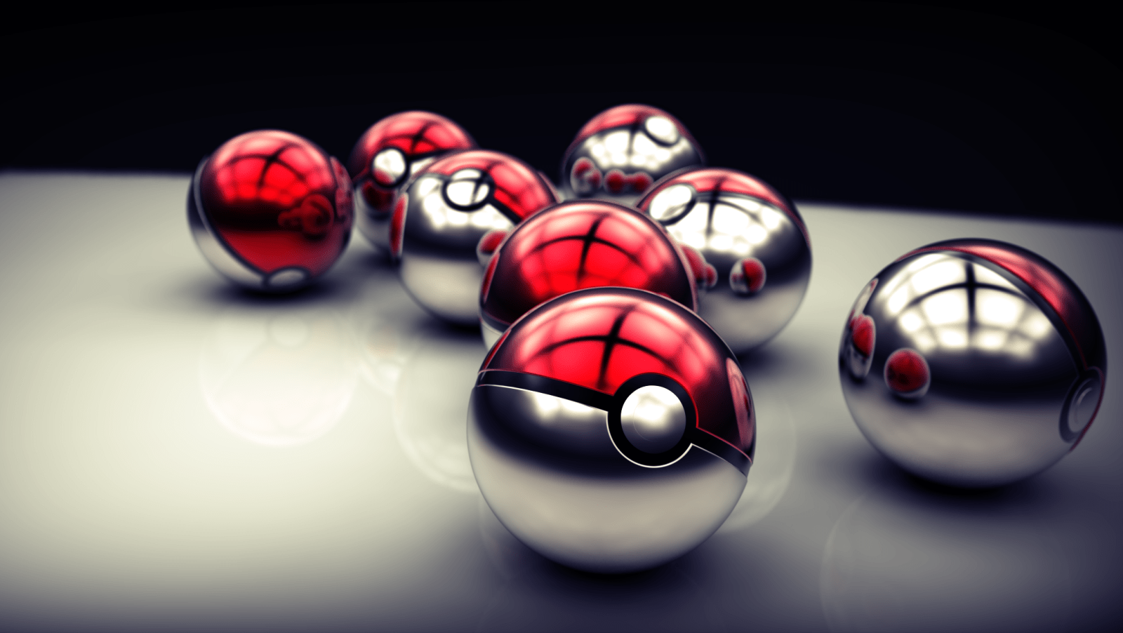 1600x902 Pokemon Pokeball Wallpaper HD