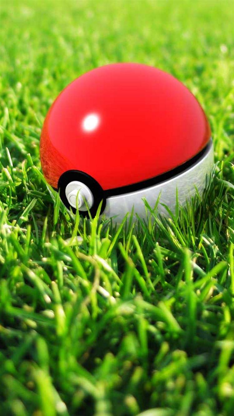 750x1334 Best Pokeball iPhone 8 HD Wallpaper