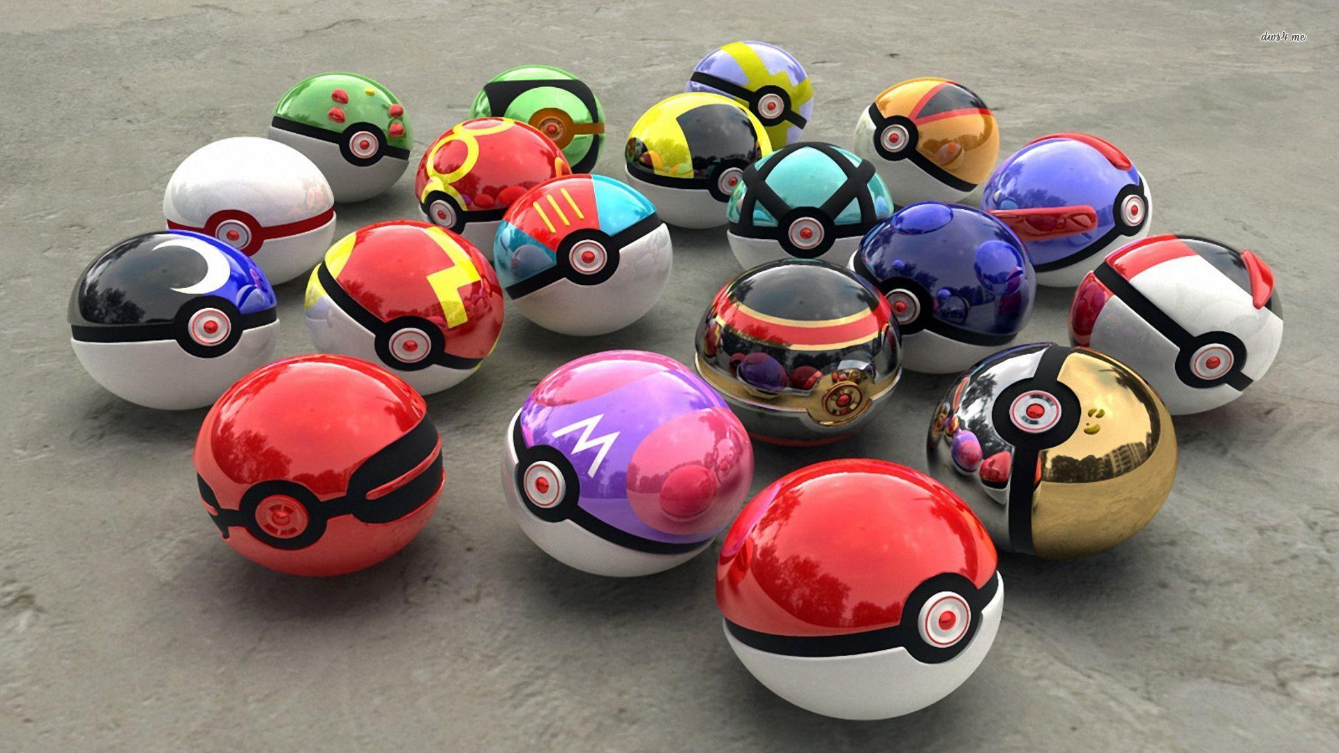 1920x1080 Pokemon Pokeball Wallpaper HD