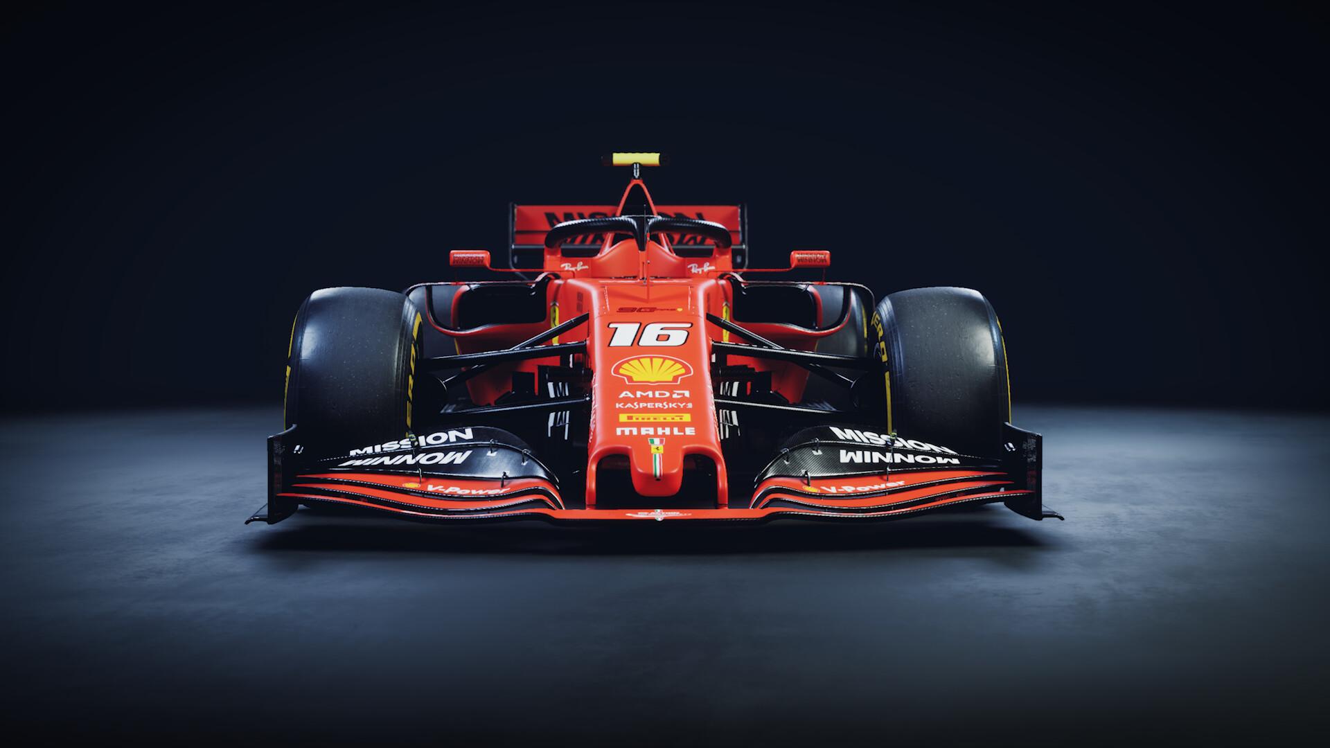 1920x1080 Ferrari SF90 F1 Unreal Engine, Aleksey Isaev