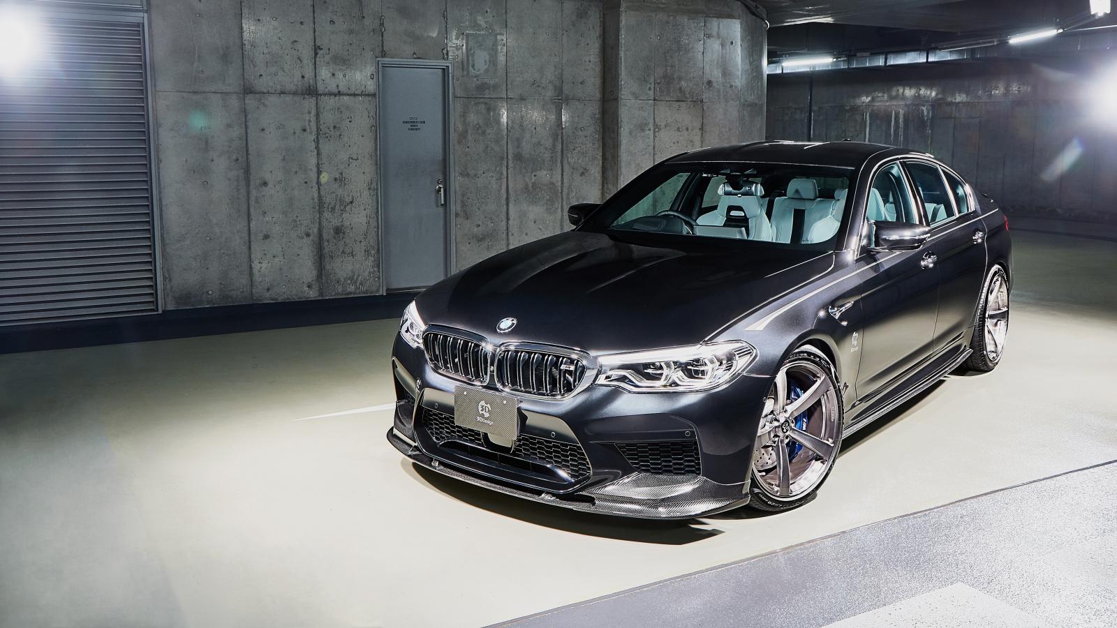 1600x900 Download 3D Design, BMW M black, 2018 wallpaper, 1600x Widescreen 16: Widescreen