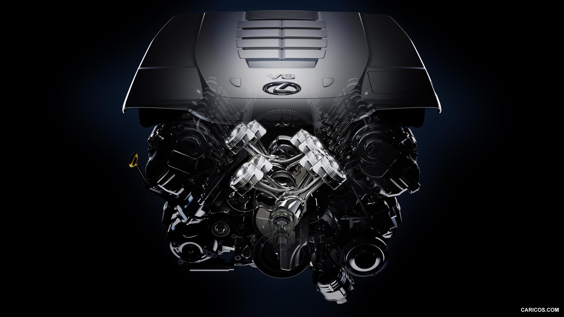 1920x1080 Lexus LS (European Version) 460 V8 Engine