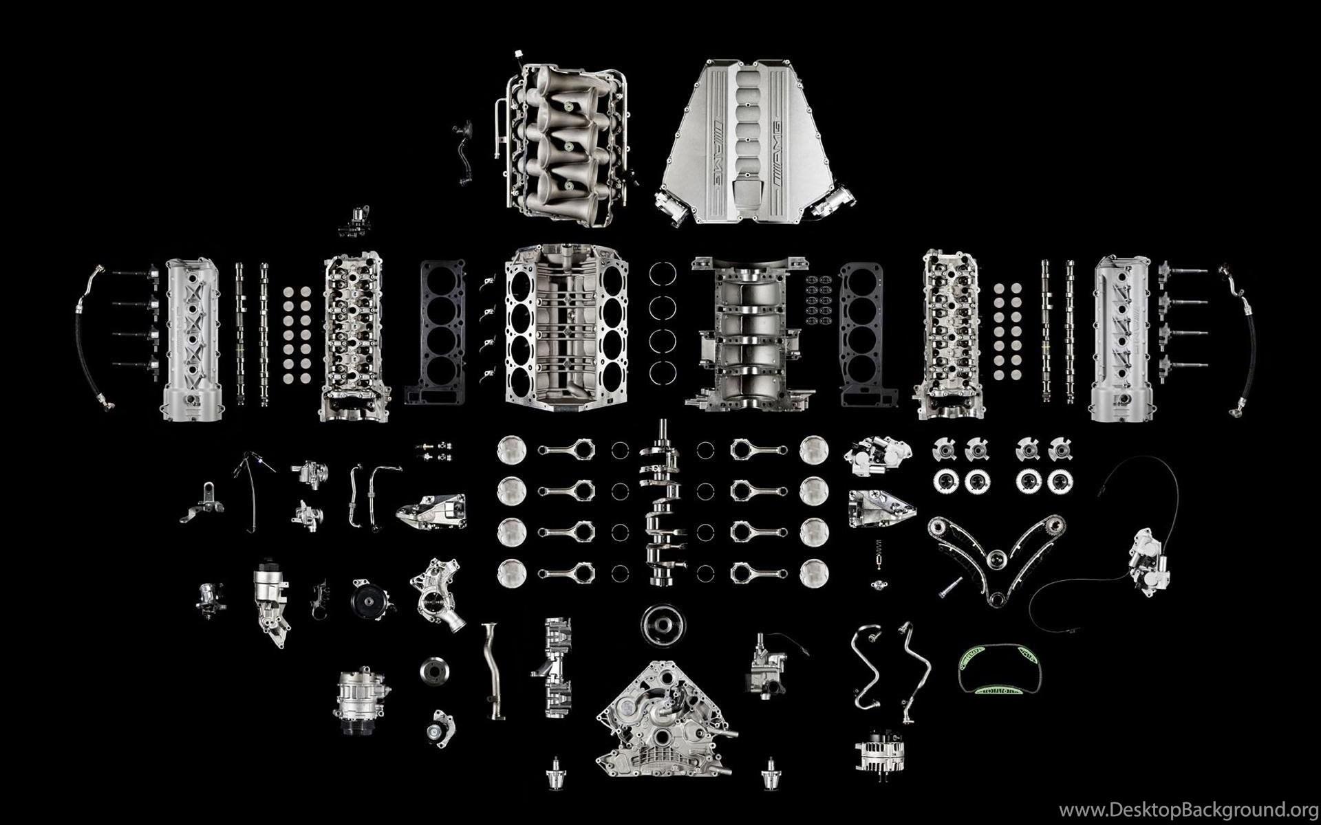1920x1200 V8 Amg Engine HD Desktop Wallpaper : Widescreen : High Definition. Desktop Background