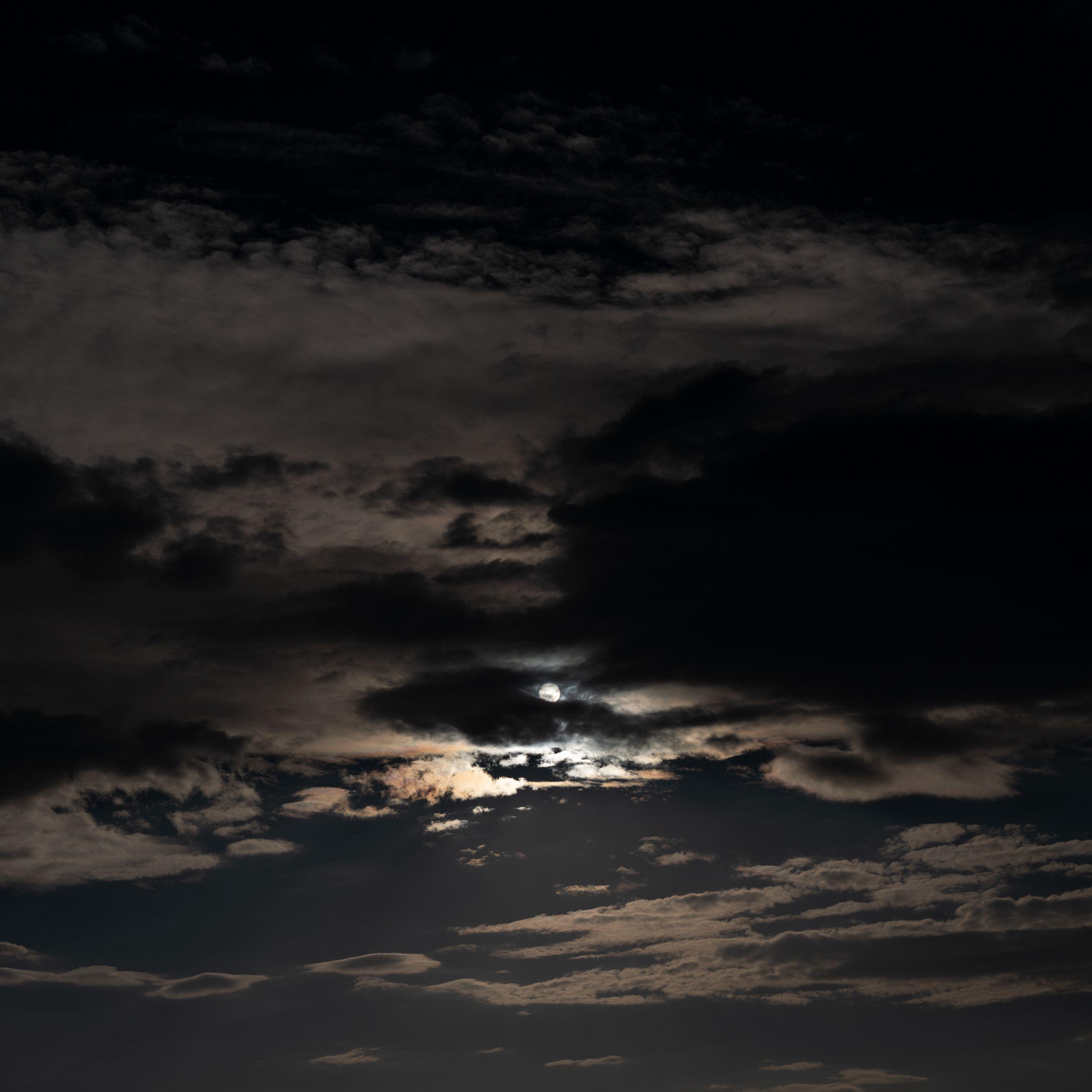 2780x2780 Download wallpaper 2780x2780 sky, clouds, night, moon, dark, night sky ipad air, ipad air ipad ipad ipad mini ipad mini ipad mini ipad pro 9.7 for parallax HD background
