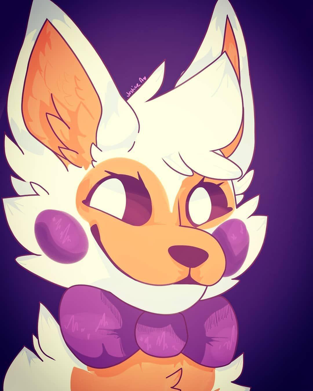 Lolbit 🤍🧡💜  Papel de parede de fundo branco, Desenho de rosto