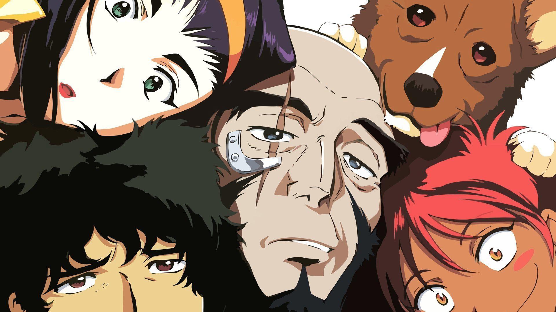 1920x1080 Cowboy Bebop Anime Dog Anime Girls Anime Men Anime Boys Wallpaper:1920x1080