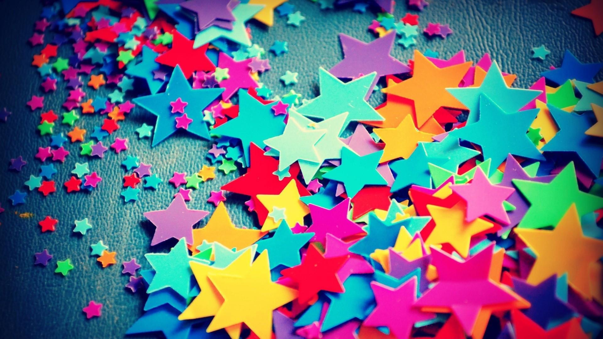 1920x1080 Colorful Star Decoration Wallpaper. Wallpaper Studio 10