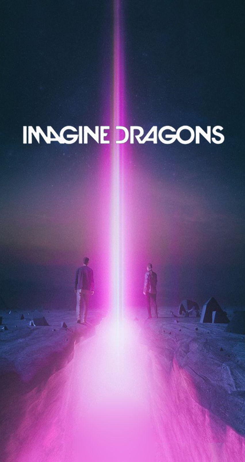 852x1608 Imagine Dragons Wallpaper