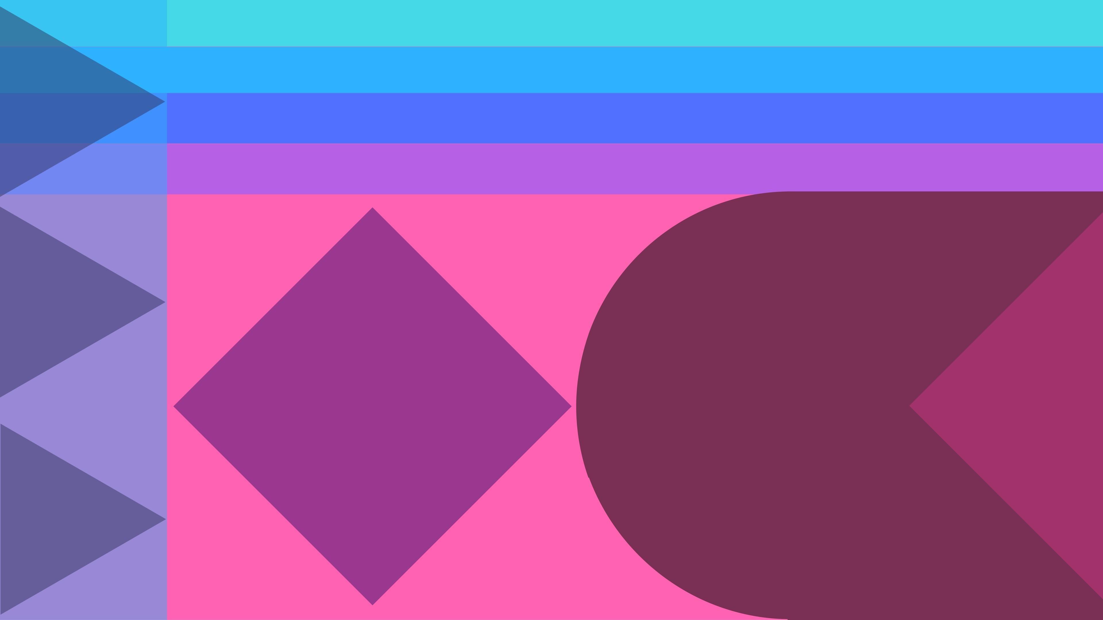 3840x2160 Colorful Abstract Material Design Wallpaper. Wallpaper Studio 10