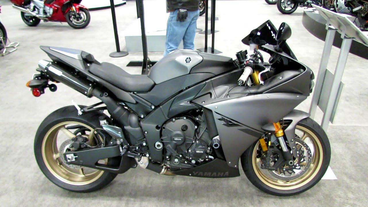 1280x720 Yamaha YZF R1 Matte Grey Accessorized Walkaround New York Motorcycle Show
