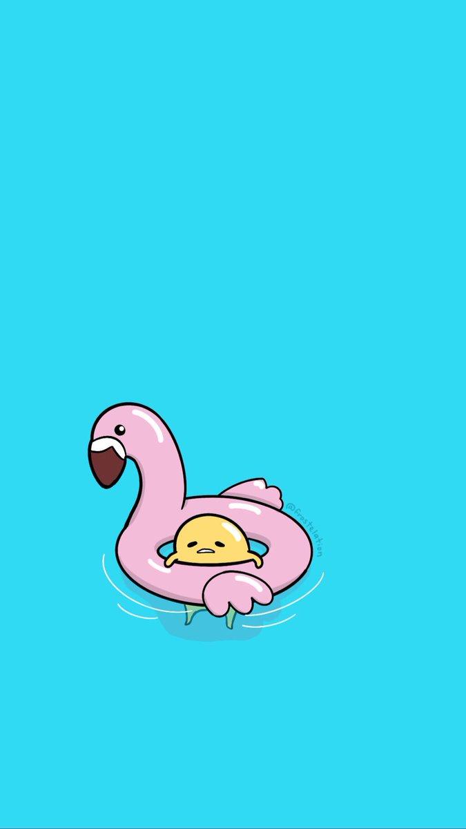 675x1200 frostelation wallpaper!. IG:. # gudetama #fanart #procreate #kawaiiart #pastel #thelazyegg #egg #kawaii #illustration #flaming #cuteart #art #doodle