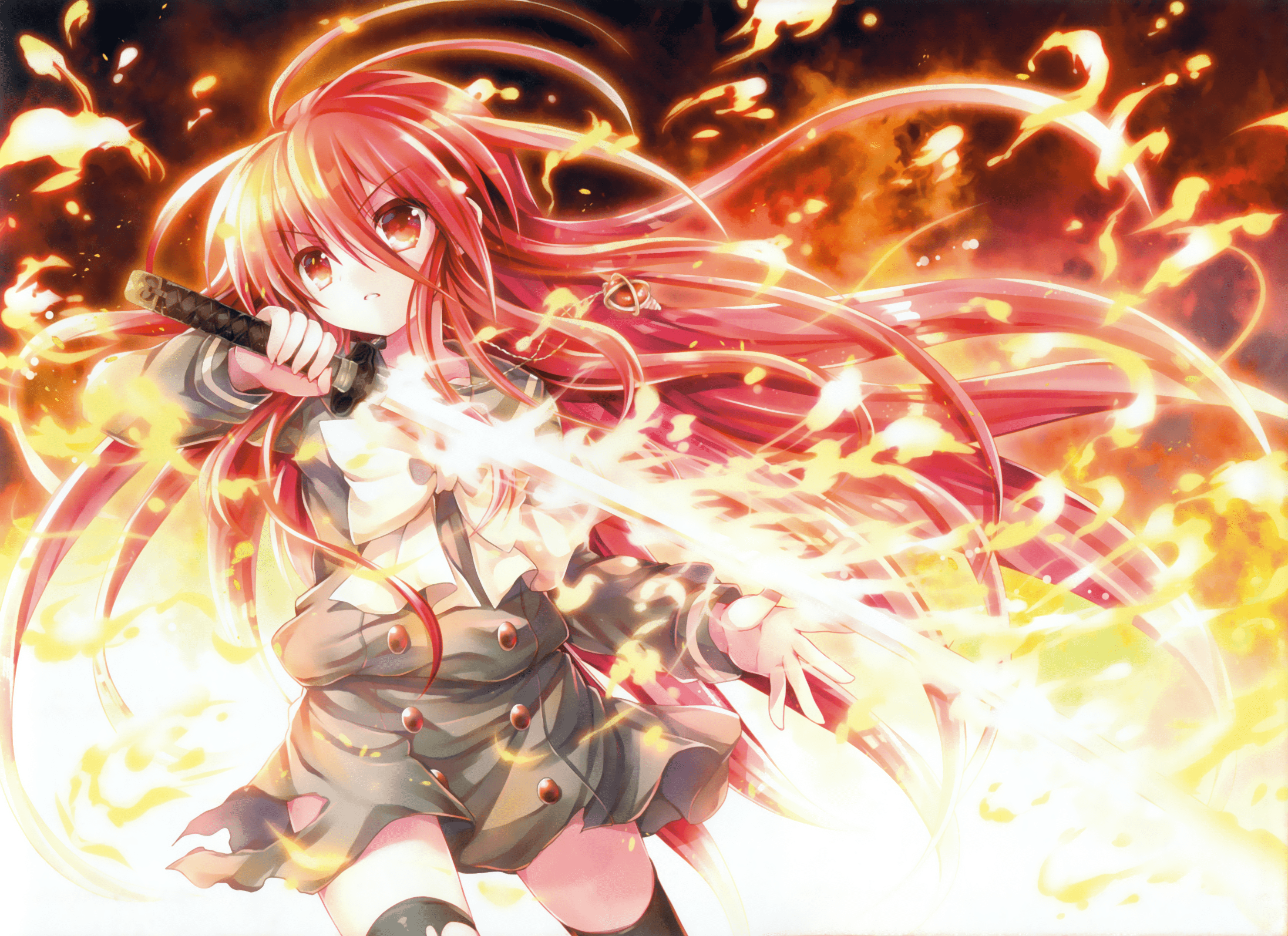 2959x2150 2959x2150 Shana (Shakugan No Shana) wallpaper HD Wallpaper