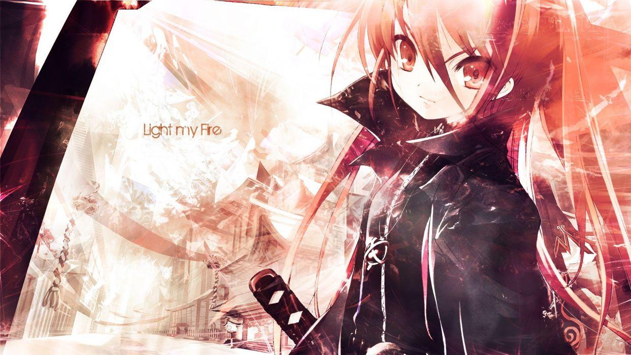 1244x700 Shakugan No Shana Shana Anime Wallpaper HD Wallpaper