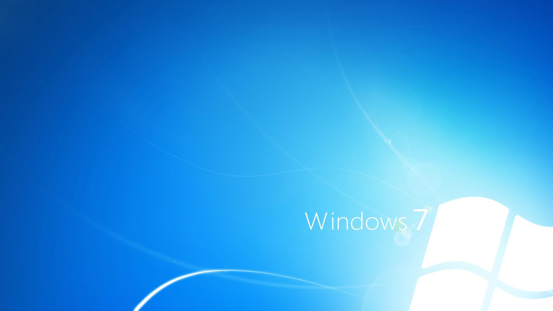 1920x1080 Windows 7 Light Blue Wallpaper Windows Seven Computers, Free DownloadWallpaper