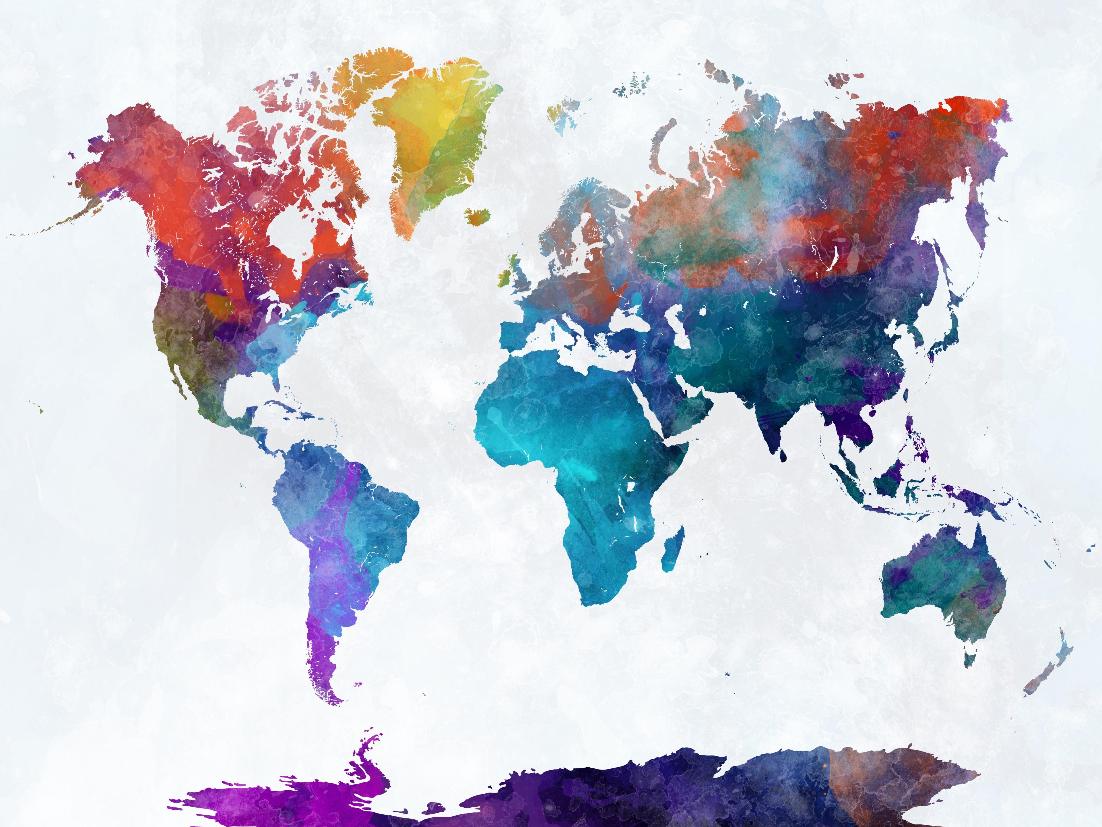 3840x2880 3840x2880 world map 4k pc wallpaper free download HD