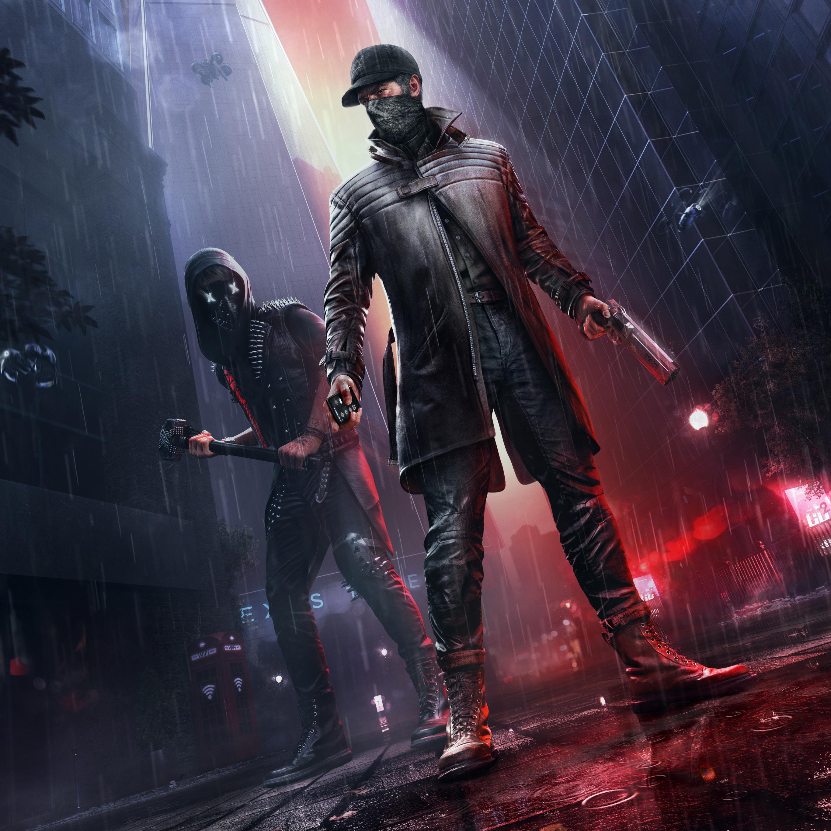 2732x2732 Watch Dogs: Legion Wallpaper 4K, Aiden Pearce, DedSec, PC Games, PlayStation Games