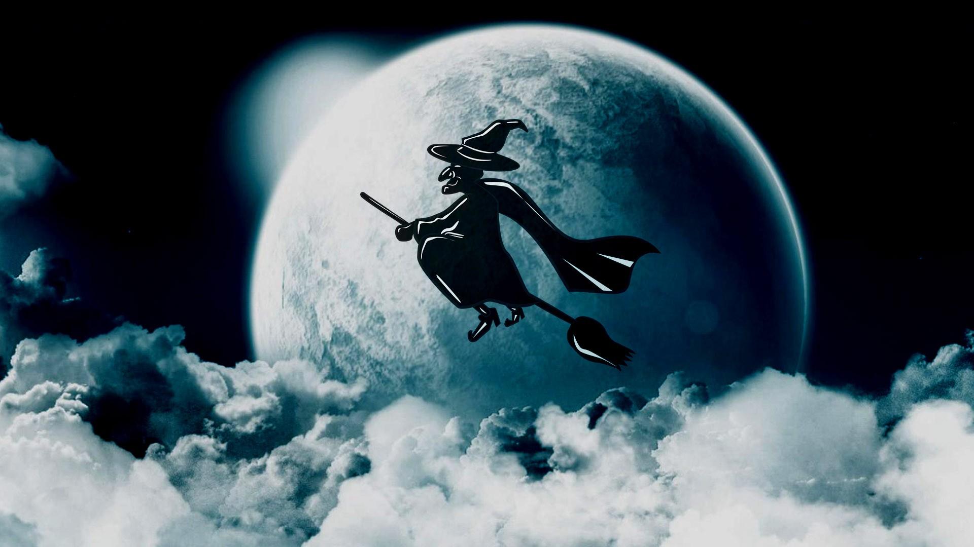 1920x1080 Halloween Witch High Definition Wallpaper 34294