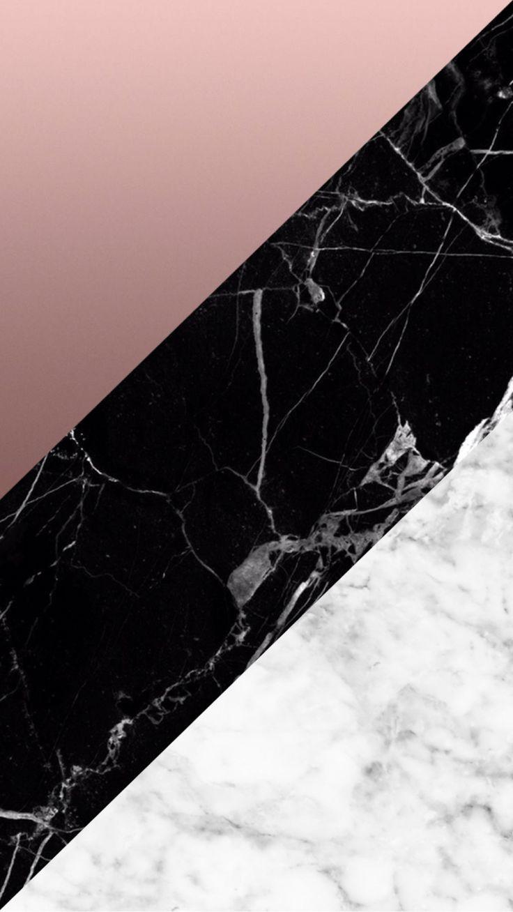736x1308 Marble Background Black And Rose Gold