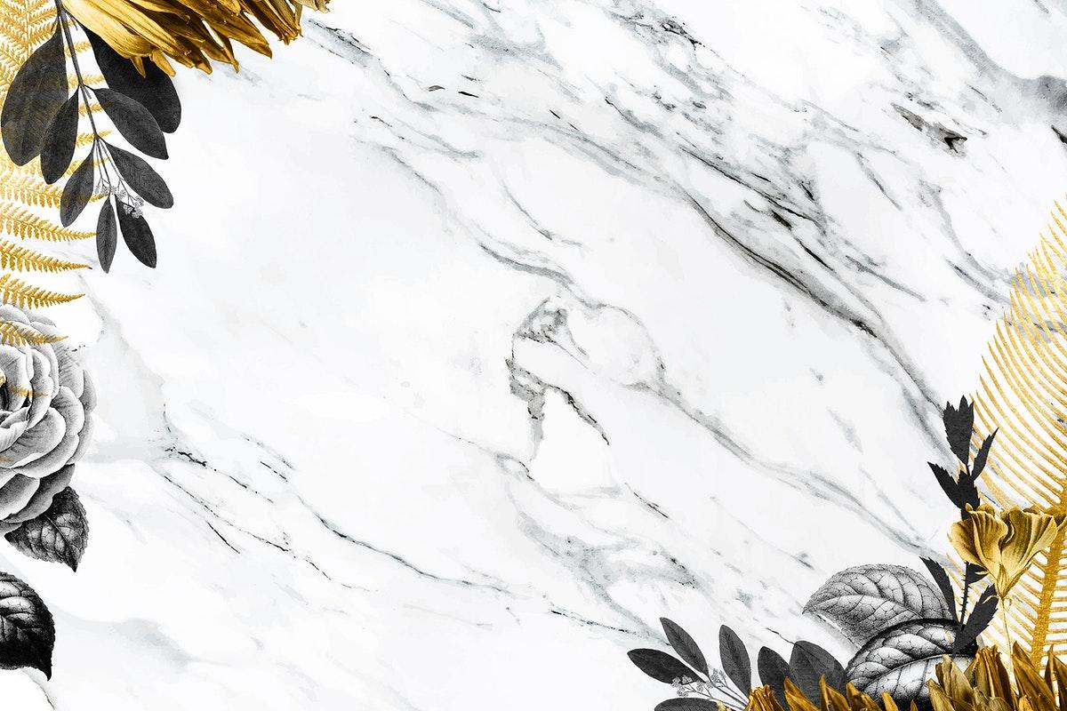 1200x800 Hand drawn psd golden black