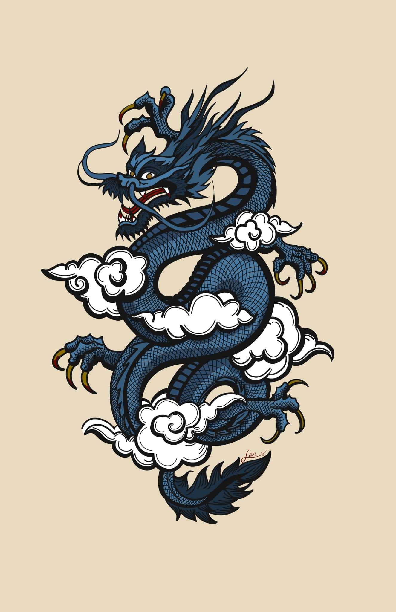 1325x2048 Tokyo Japan Dragon Wallpaper Free HD Wallpaper