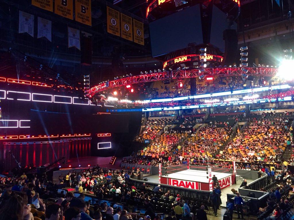 1024x768 TD Garden -. Raw is back in Boston! Use #tdgarden to share your best photo from tonight