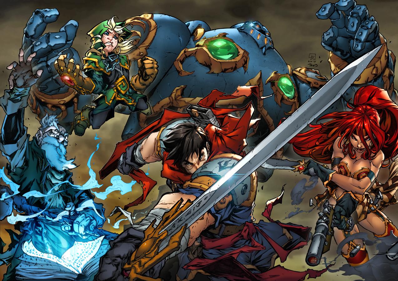 1275x900 Battle Chasers wallpaper, Comics, HQ Battle Chasers pictureK Wallpaper 2019