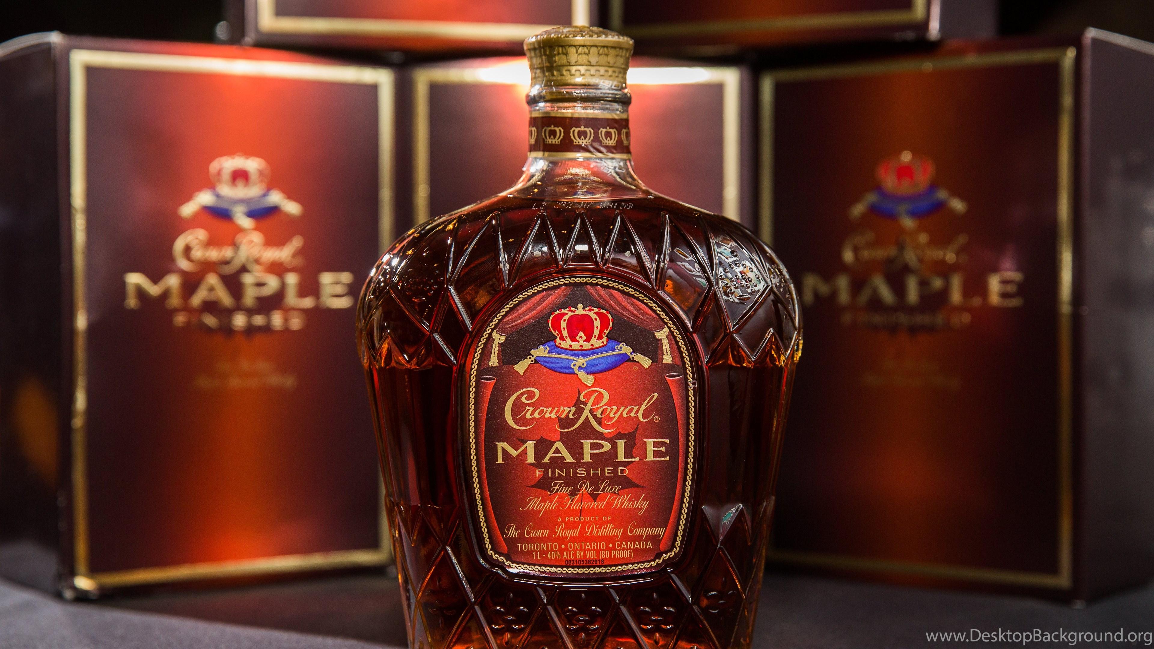 3840x2160 CROWN ROYAL Canadian Whisky Alcohol Wallpaper Desktop Background
