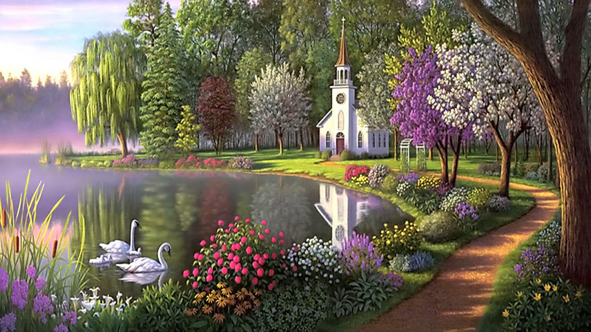 Spring Church Wallpapers - Top Free Spring Church Backgrounds ...