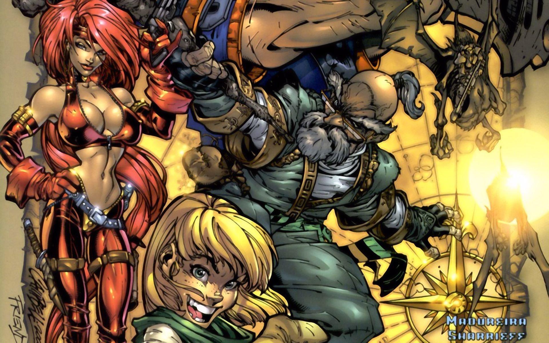 1920x1200 Battle Chasers HD Wallpaper