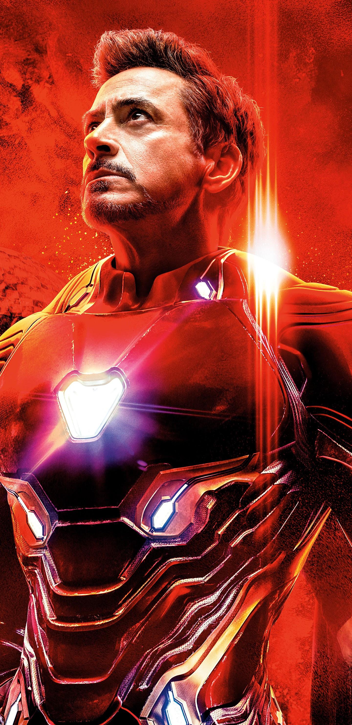 1440x2960 Avengers: Endgame Iron Man Spider Man 8K Wallpaper