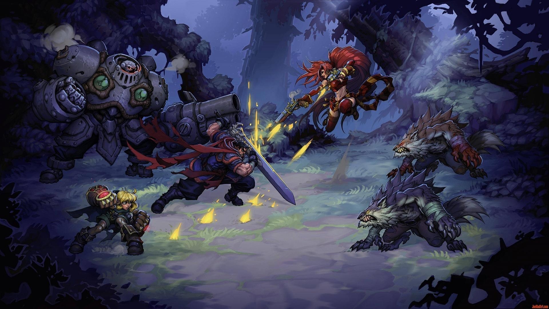 1920x1080 1920x1080 battle chasers wallpaper free HD widescreen