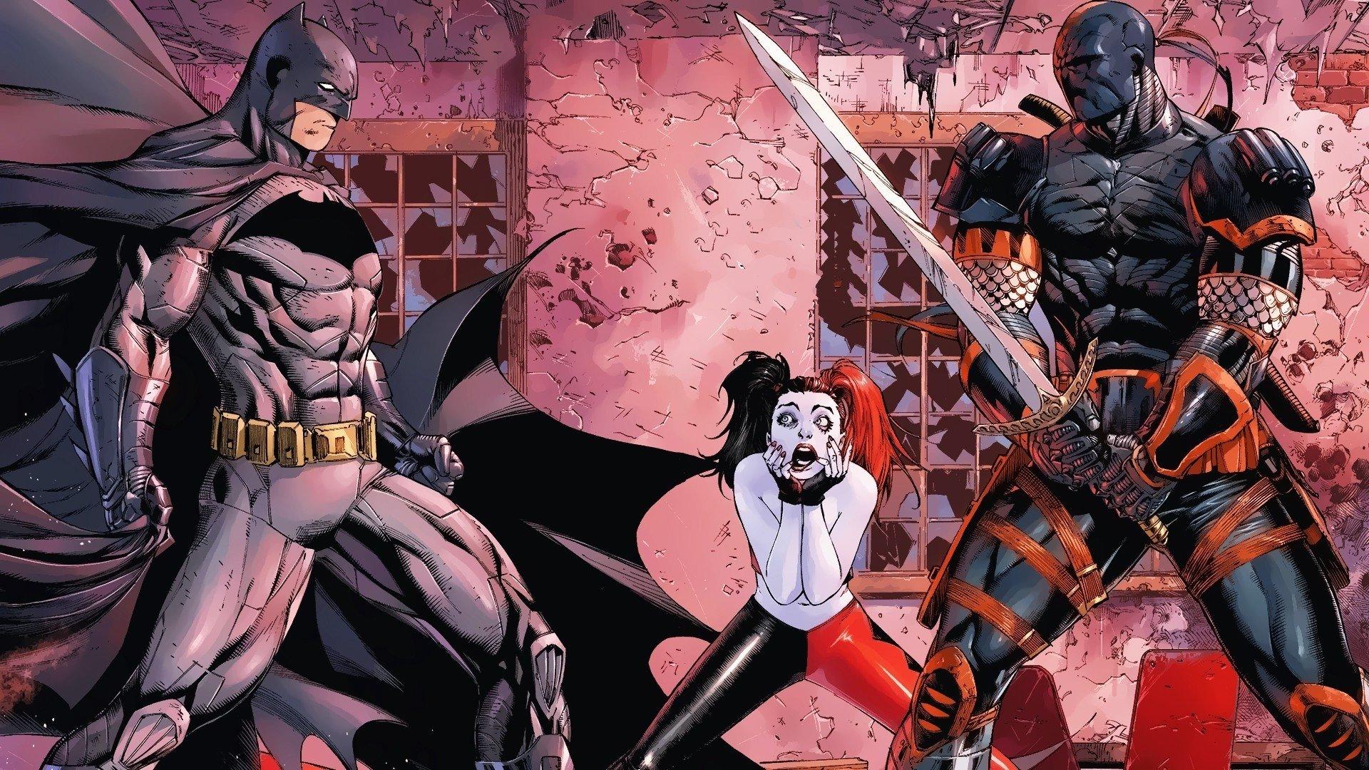 1920x1080 Batman vs Deathstroke HD Wallpaper