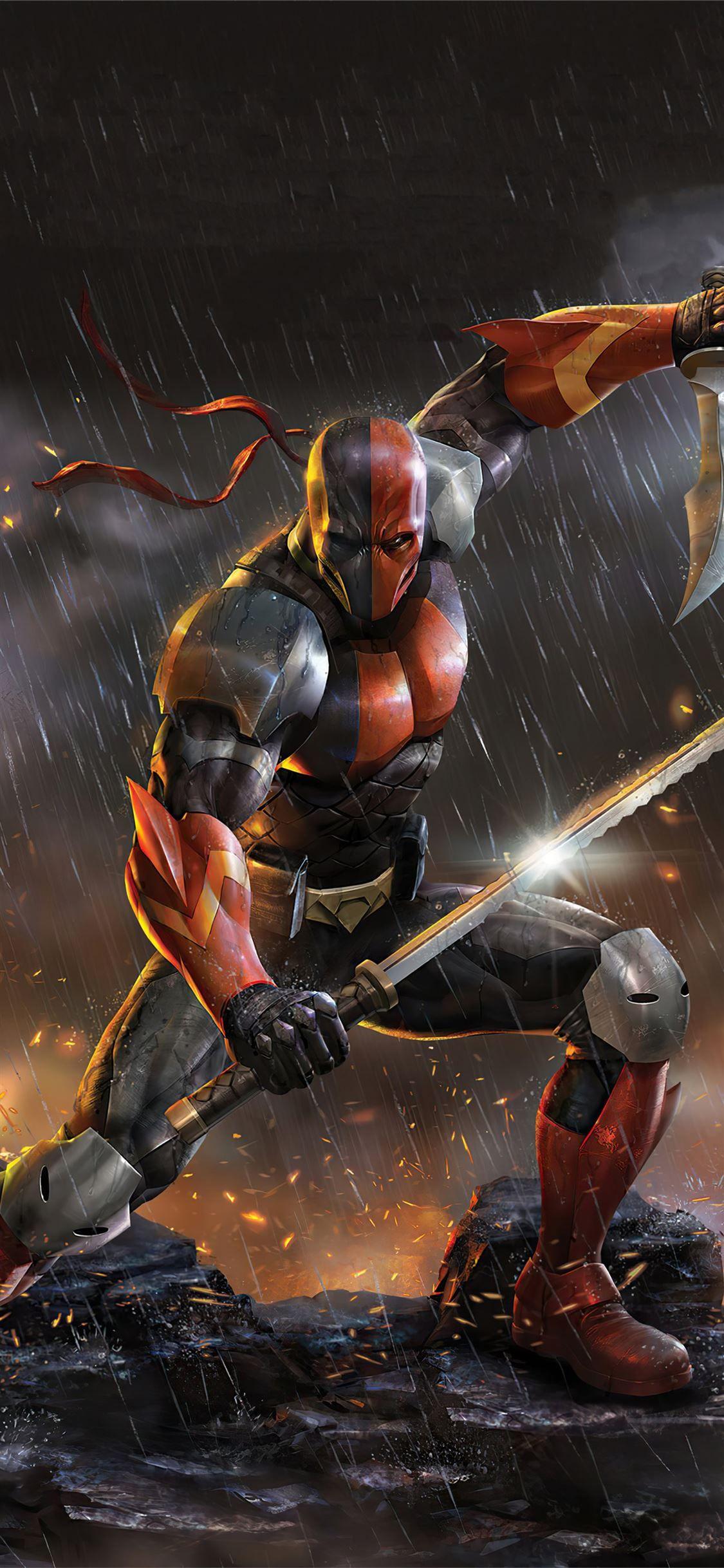 1125x2436 deathstroke knights and dragons 5k #movies Movies k k #Deathstroke #AnimatedMovies #iPhone11Wallpaper. Deathstroke, Deathstroke comics, Dc deathstroke