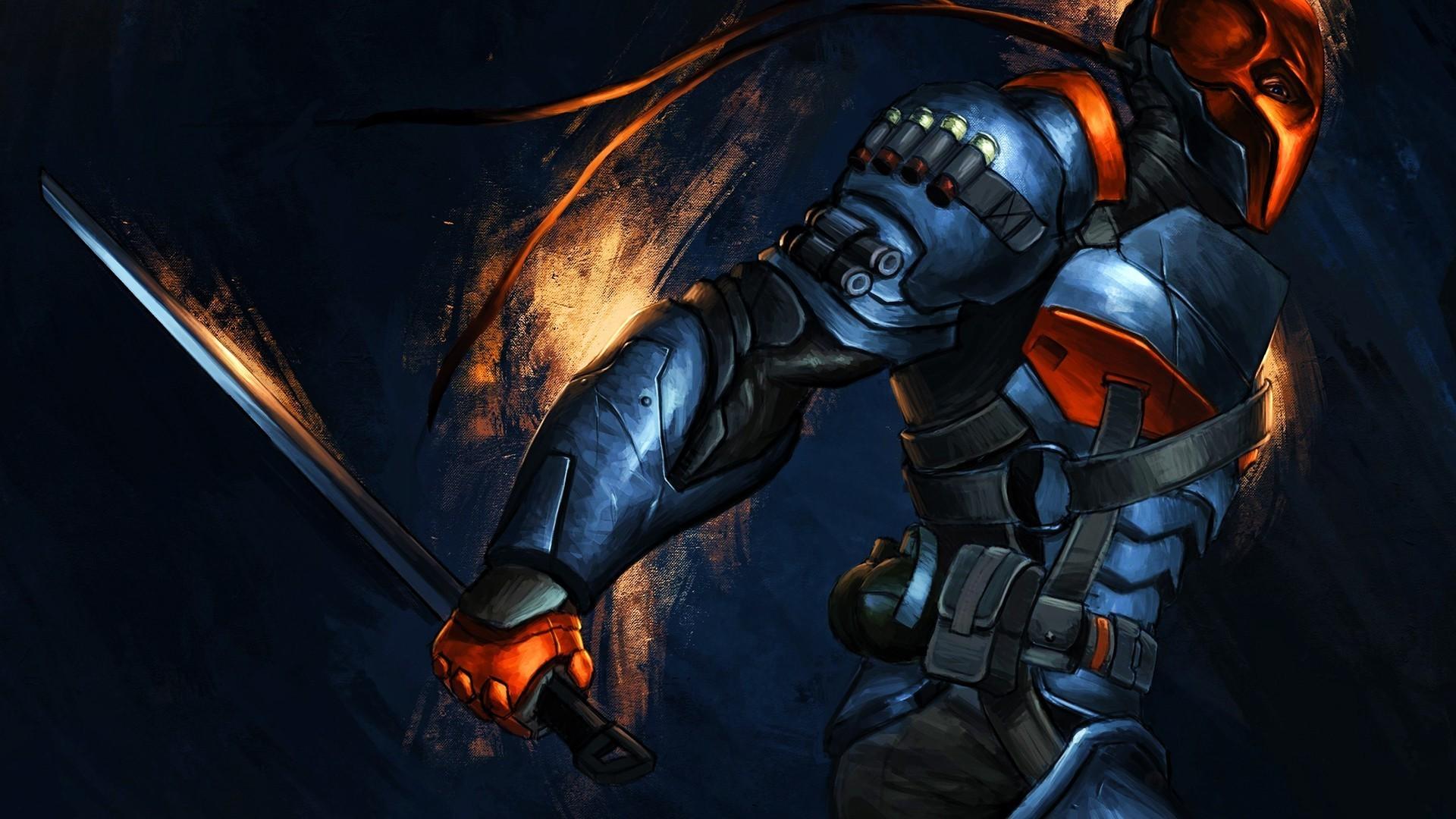 1920x1080 1920x1080 deathstroke painting batman batman arkham origins wallpaper JPG 391 kB HD Wallpaper