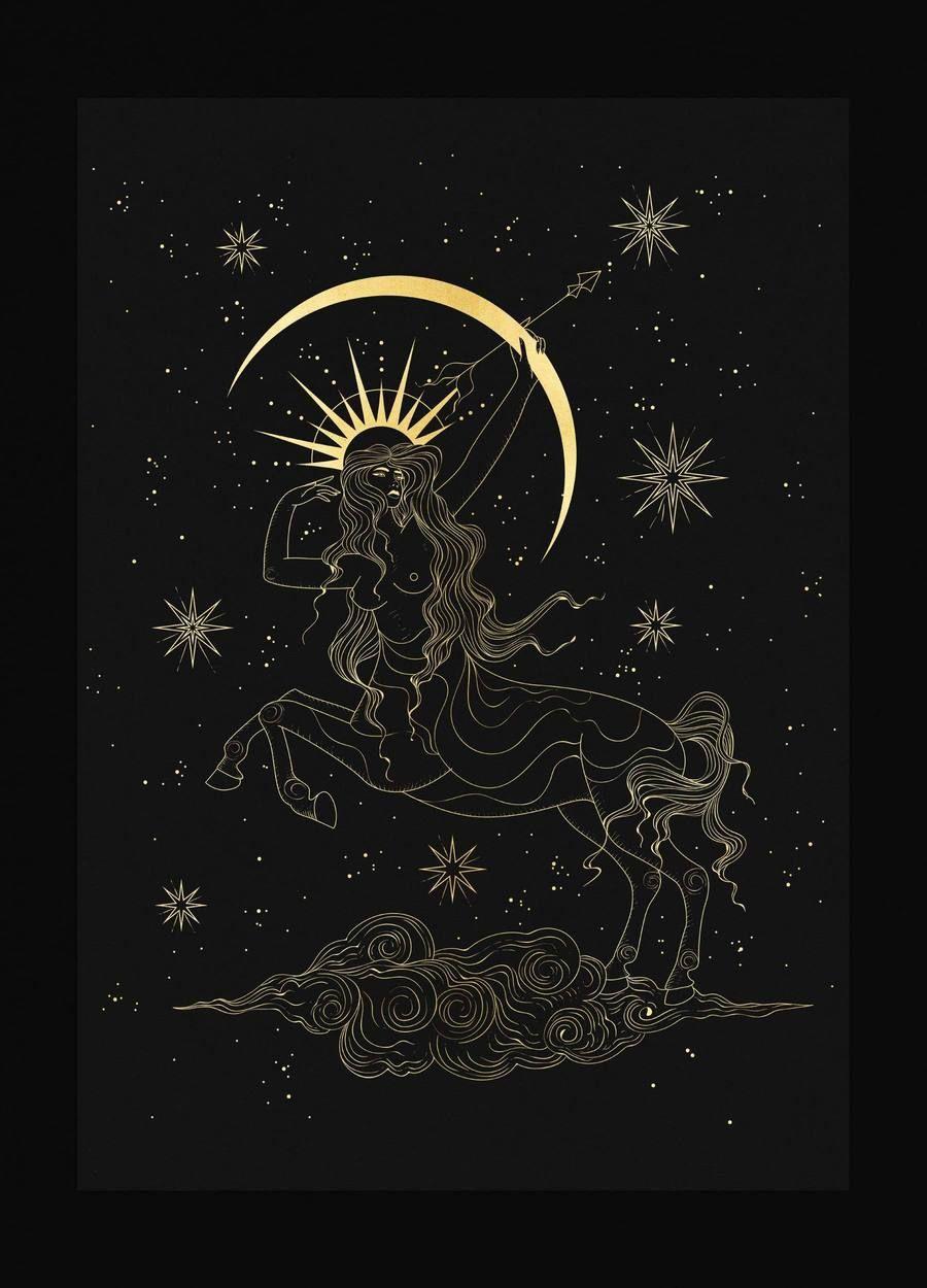 900x1250 Sagittarius Goddess