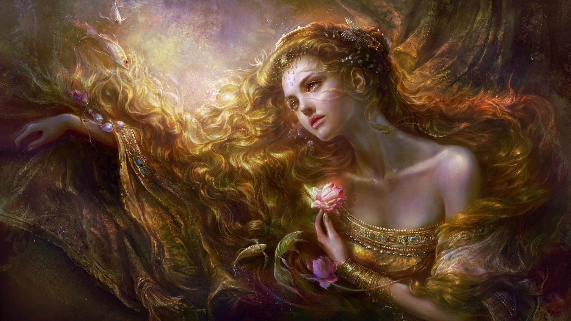 1920x1080 Goddess Wallpaper
