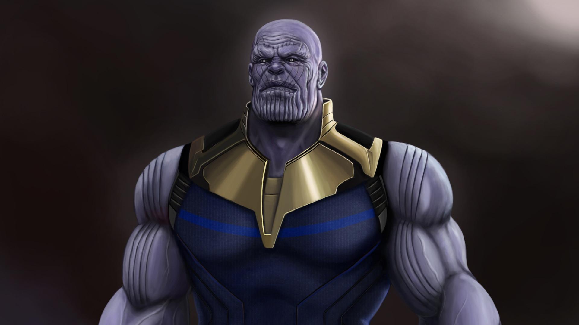 1920x1080 Thanos Fan Art, HD Superheroes, 4k Wallpaper, Image, Background, Photo and Picture
