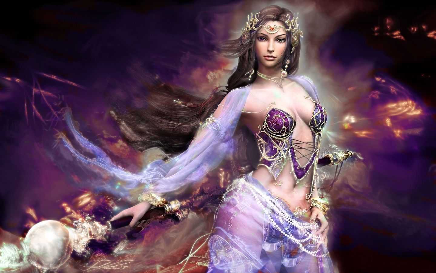 1440x900 Desktop Goddess Wallpaper Free HD Wallpaper