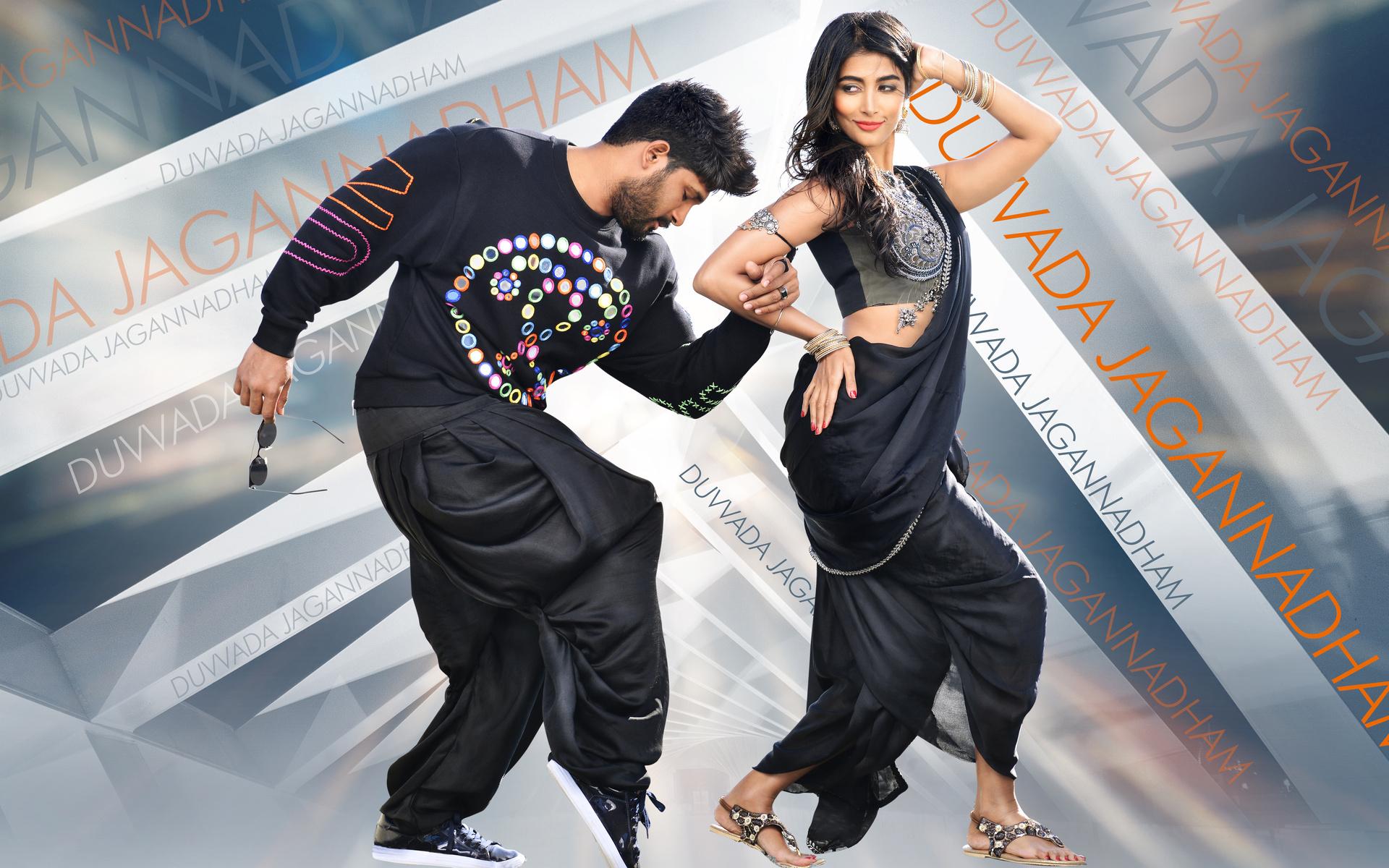 1920x1200 DJ Duvvada Jagannadham Allu Arjun Pooja Hegde Wallpaper
