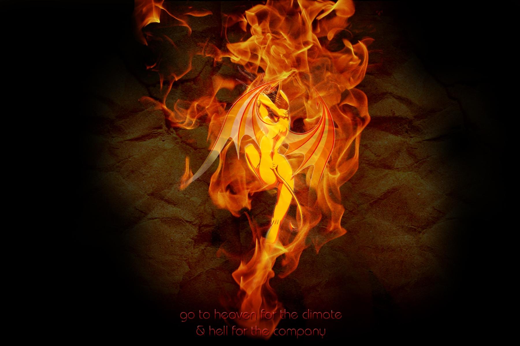 1800x1200 tails flames wings demons quotes photomanipulations 1800x1200 wallpaper High Quality Wallpaper, High Definition Wallpaper