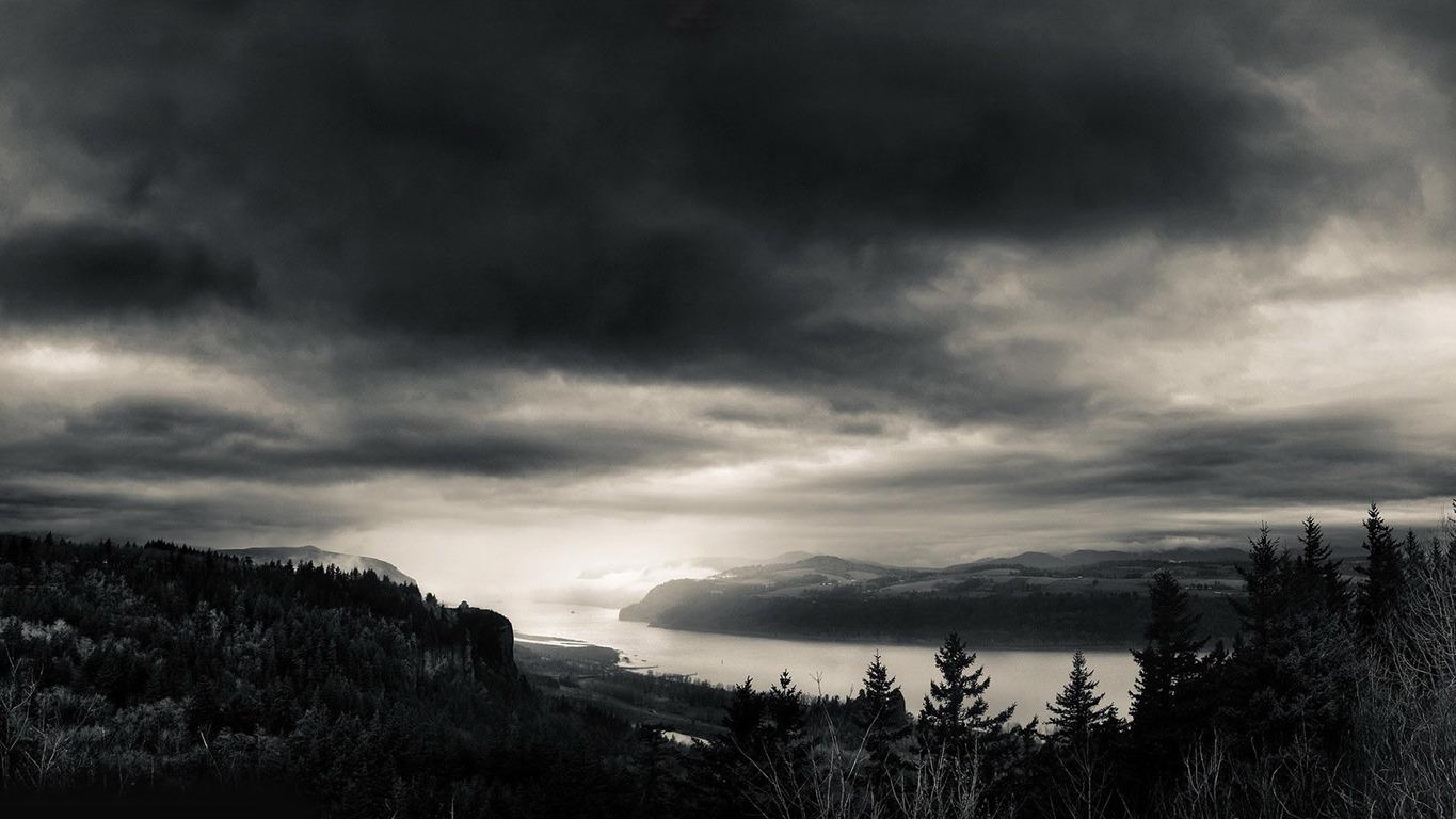 1365x768 Free download Dark clouds over the river wallpaper 11679 [1365x768] for your Desktop, Mobile & Tablet. Explore Dark Cloud Wallpaper. Dark Cloud Wallpaper, Cloud Wallpaper, Cloud Desktop Background