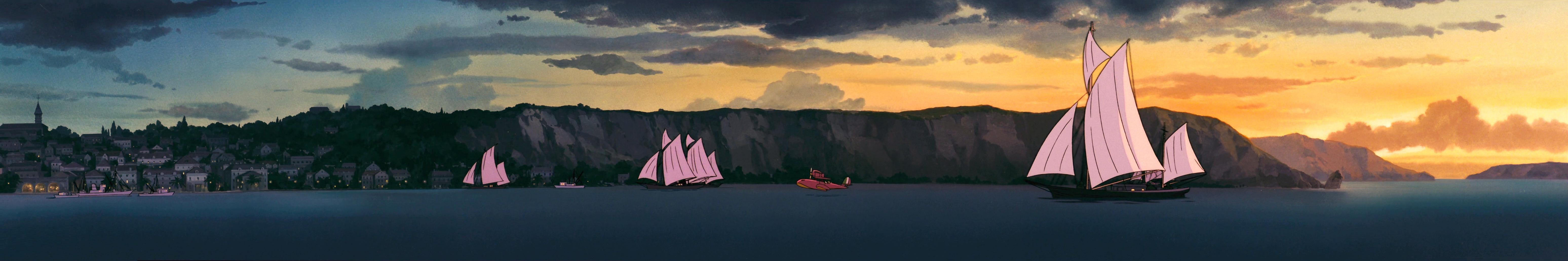 6190x1032 Studio Ghibli wallpaper. Studio Ghibli. Studio