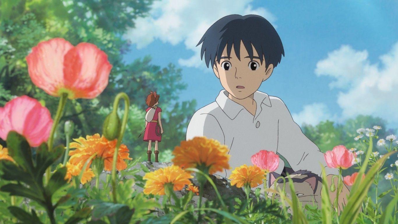 1366x768 studio ghibli wallpaper. Studio ghibli arrietty wallpaper