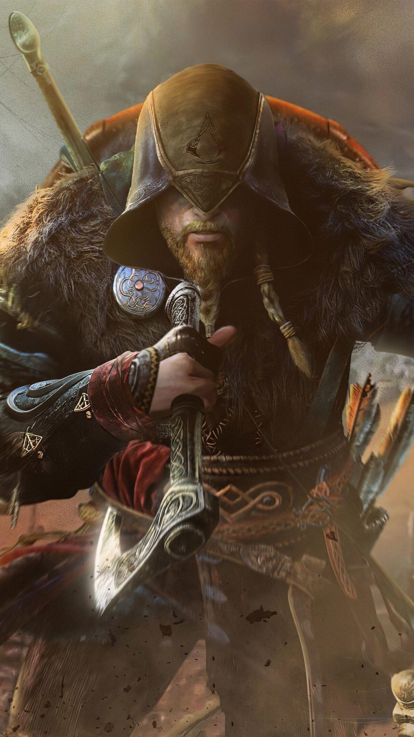 1440x2560 Assassin's Creed Valhalla Blade Axe 4K Ultra HD Mobile Wallpaper. Assassin's creed, Assassins creed art, Assassins creed artwork