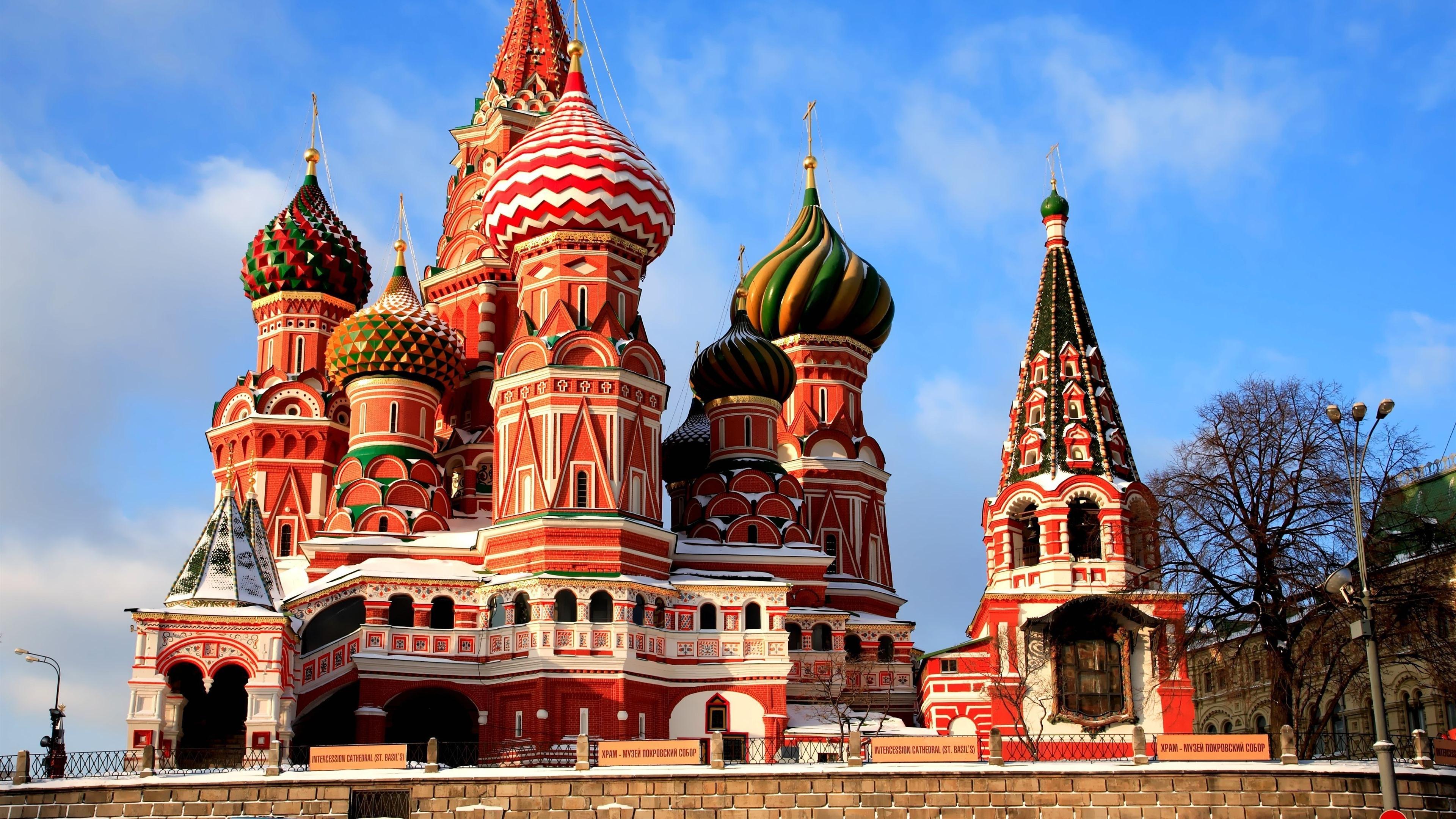 3840x2160 Wallpaper Cathedral, Red Square, Moscow, Russia 3840x2160 UHD 4K Picture, Image