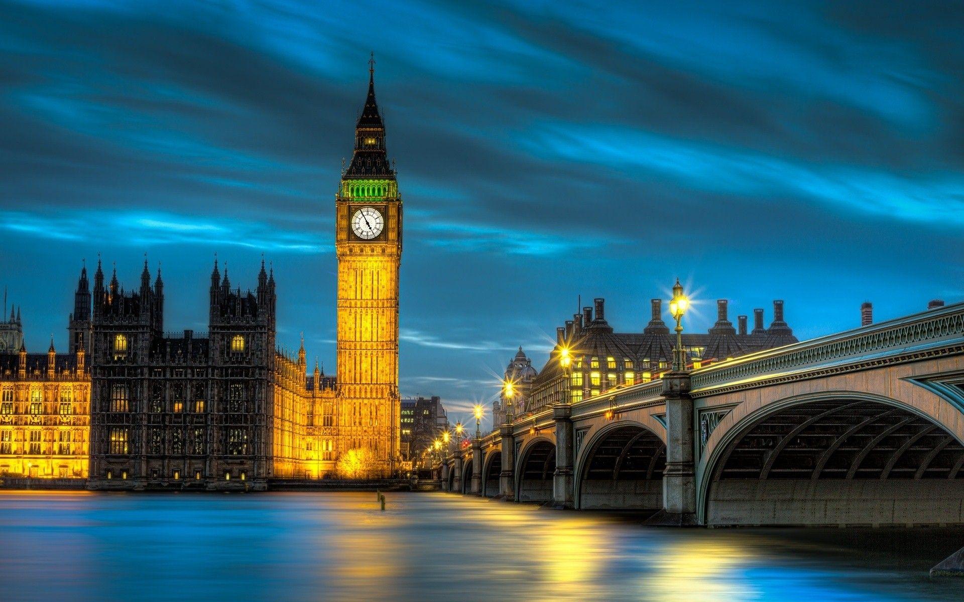 1920x1200 Big Ben Clock Tower in City of Westminster London England Country Photo. HD Photo, Wallpaper, Image. Big ben, Big ben london, Westminster bridge