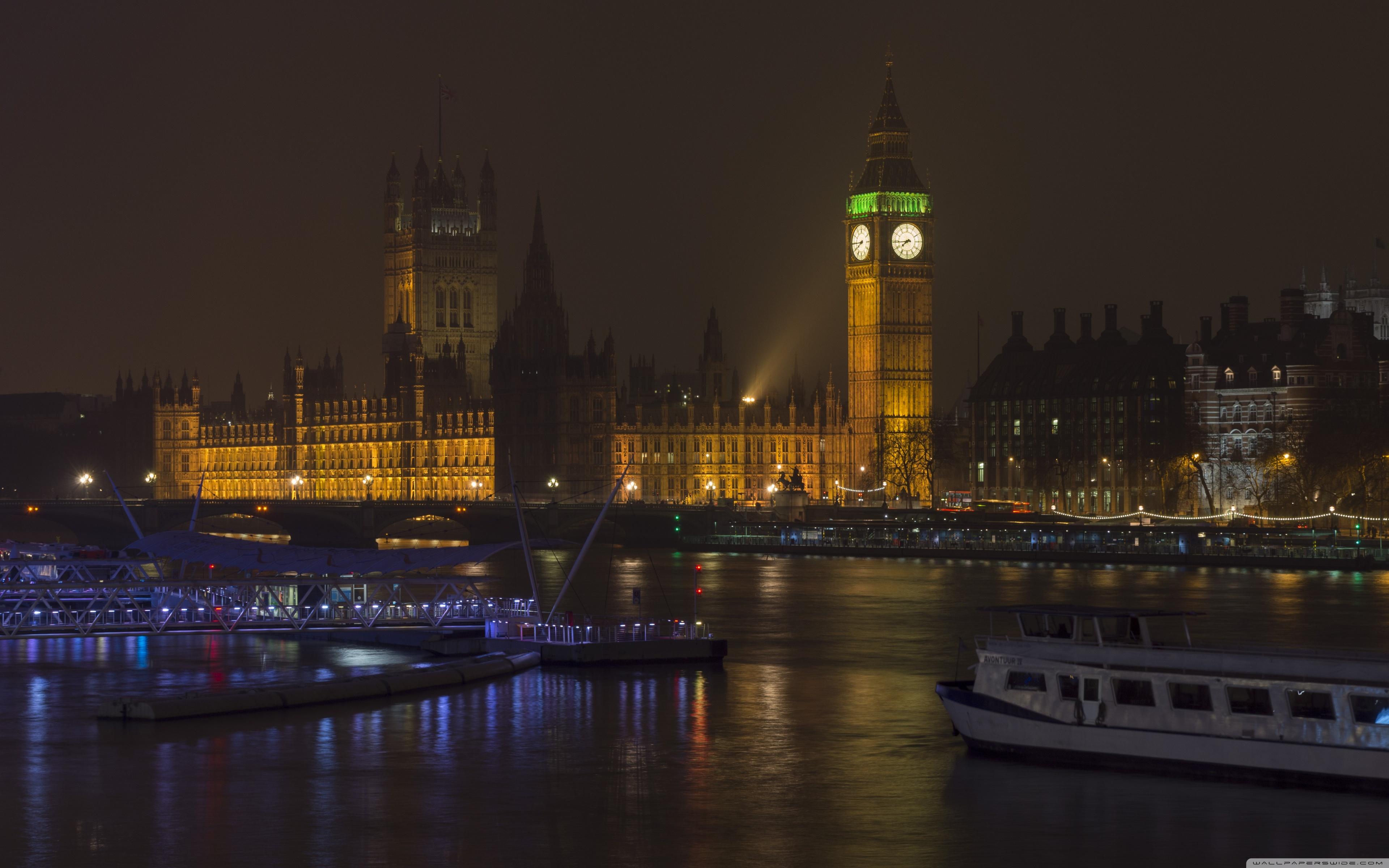 3840x2400 Big Ben At Night Ultra HD Desktop Background Wallpaper for 4K UHD TV : Widescreen & UltraWide Desktop & Laptop : Tablet